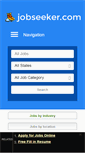 Mobile Screenshot of jobseeker.com